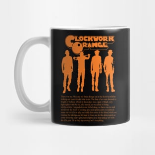 Clockwork Orange Silhouettes - Dark Mug